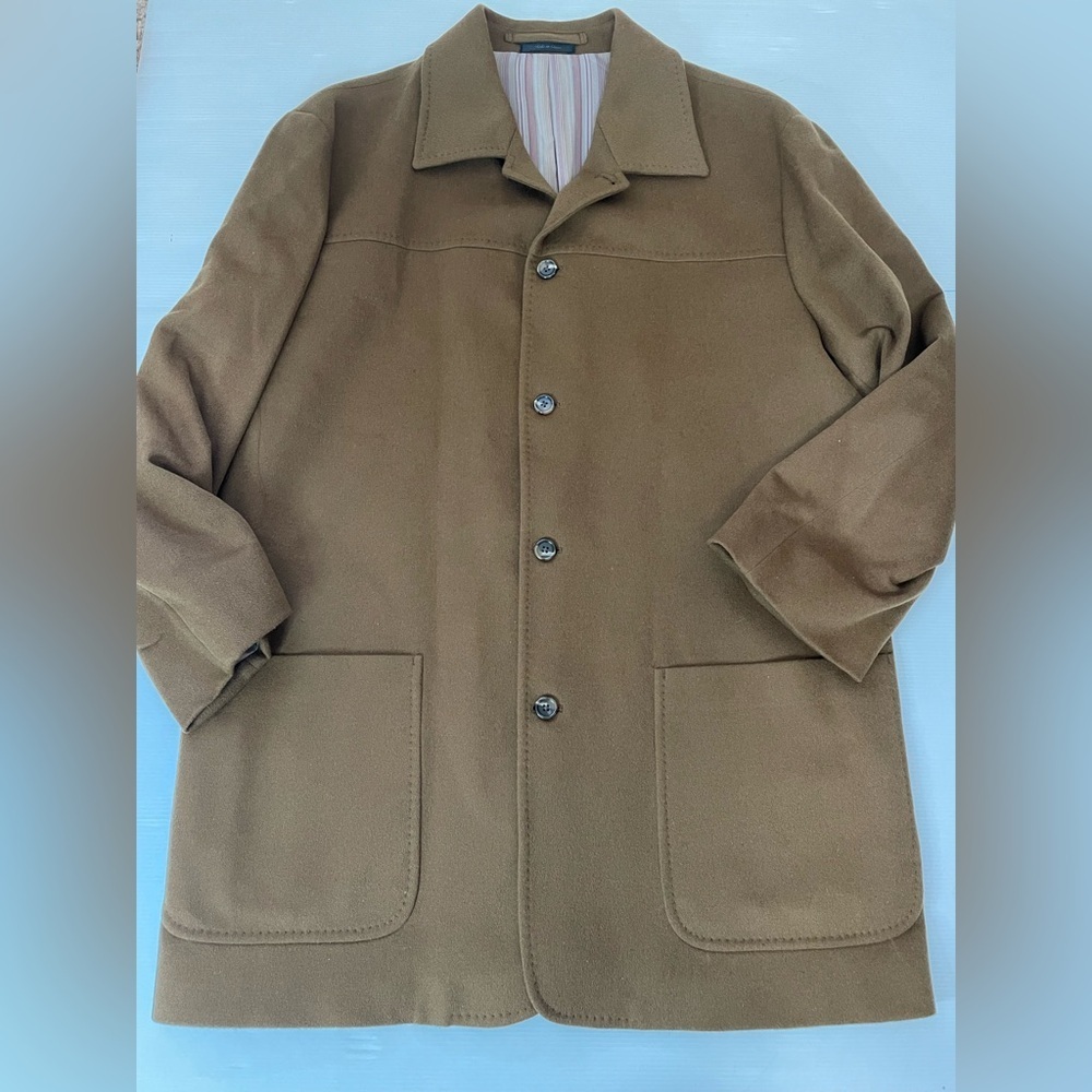MICHAEL Michael Kors Brown Wool Blend Pea Coat